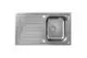 Hansgrohe-HG-S44-S440-F342-86-Einbauspuele-342-mit-Abtropfflaeche-lang-und-automatischer-Ablaufgarnitur-Edelstahl-43369800 gallery number 1